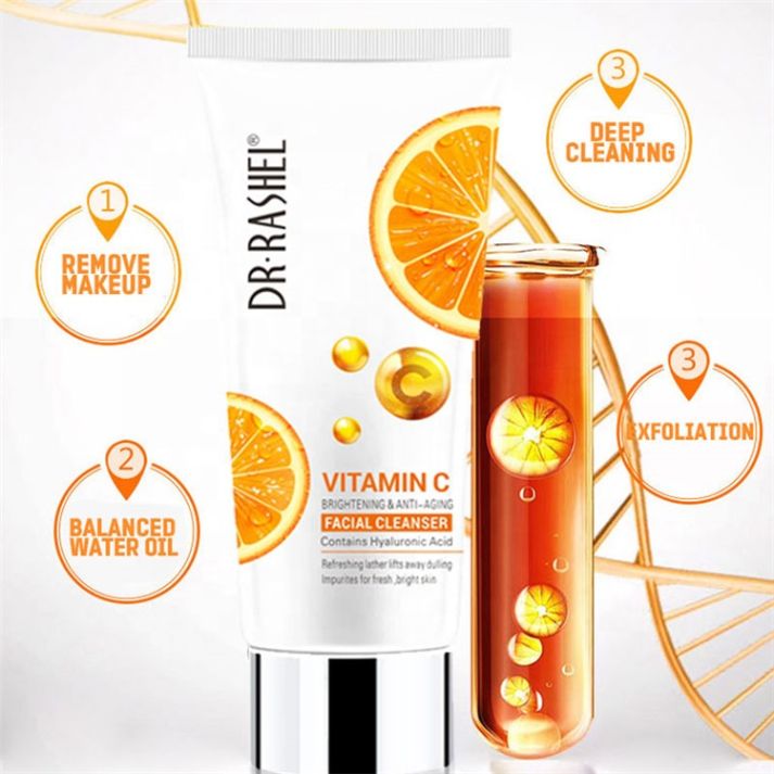 Dr Rasheel Vitamin C Face Cleanser