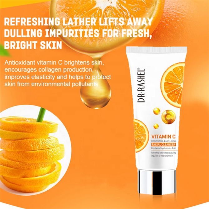 Dr Rasheel Vitamin C Face Cleanser