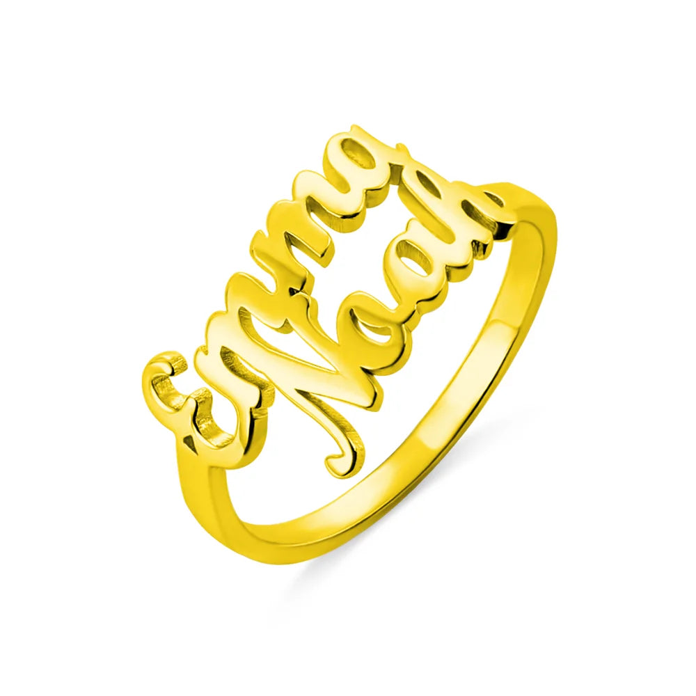 Customize Name Ring