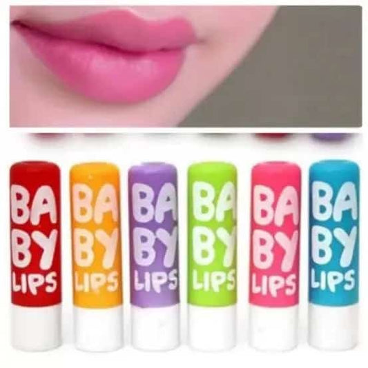 6 Pcs Baby Lips Professional Lip Balm