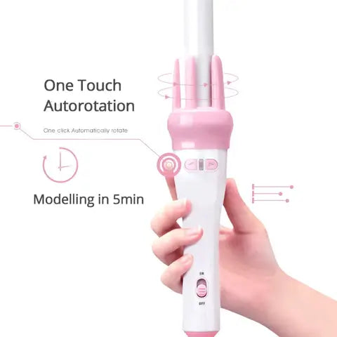 Automatic Rotating Hair Curler Hair Styling Roller