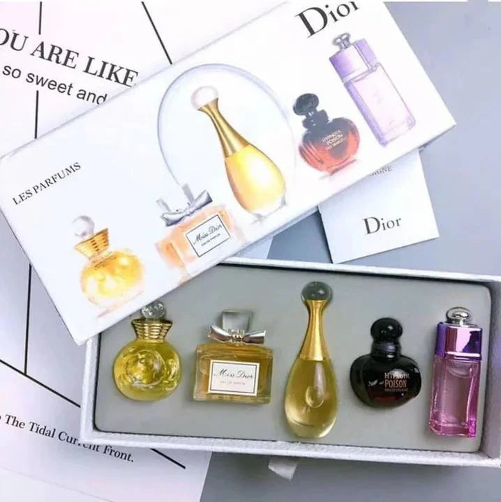 Dior Perfume Set 5 Pcs