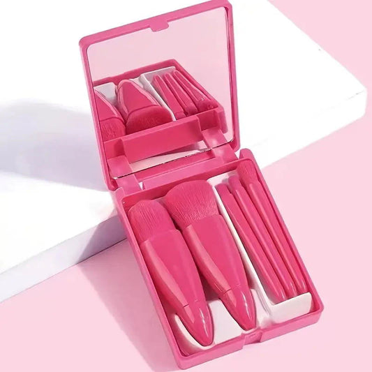 5 Pieces Mini Brush Set - taken Travel Makeup Brush Set
