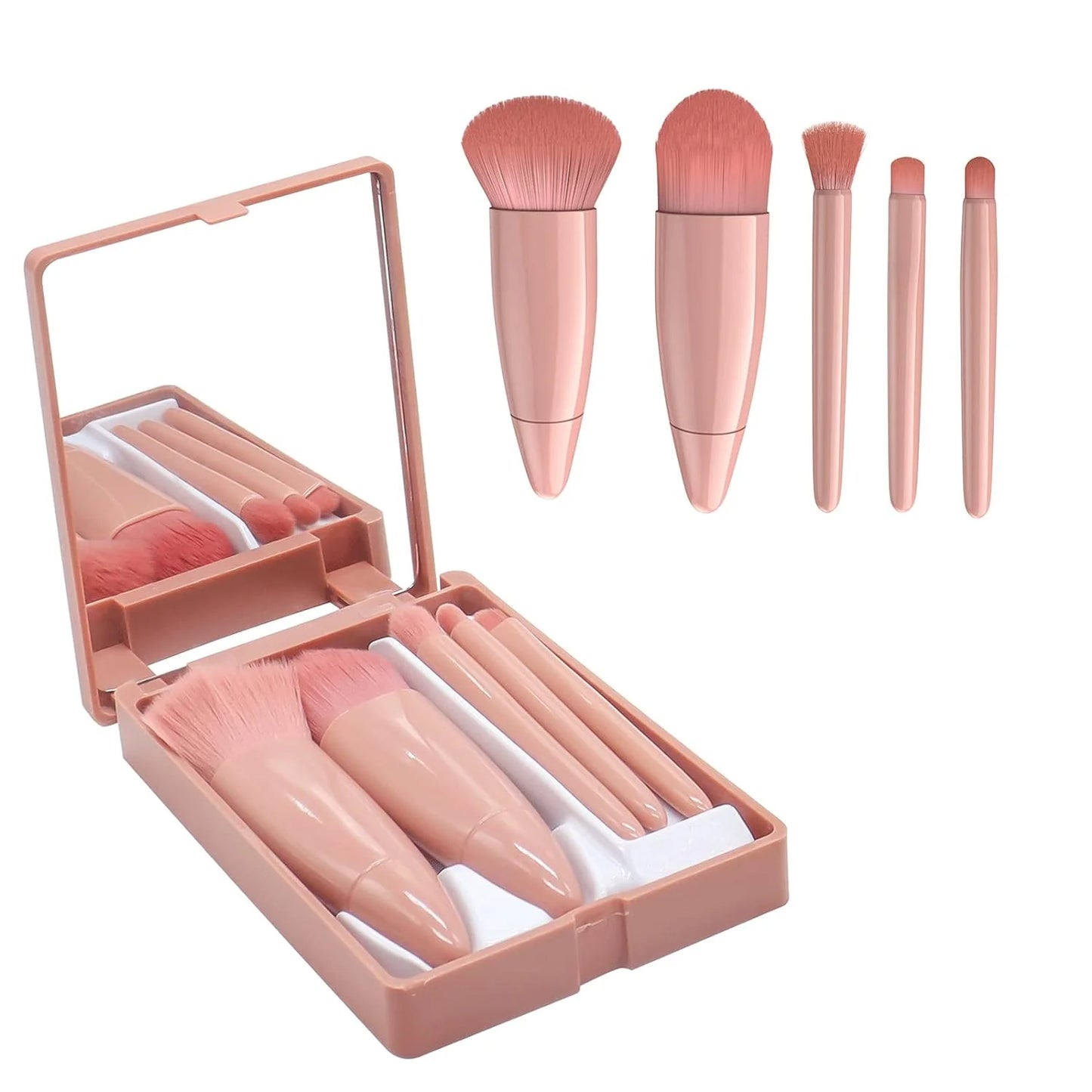 5 Pieces Mini Brush Set - taken Travel Makeup Brush Set