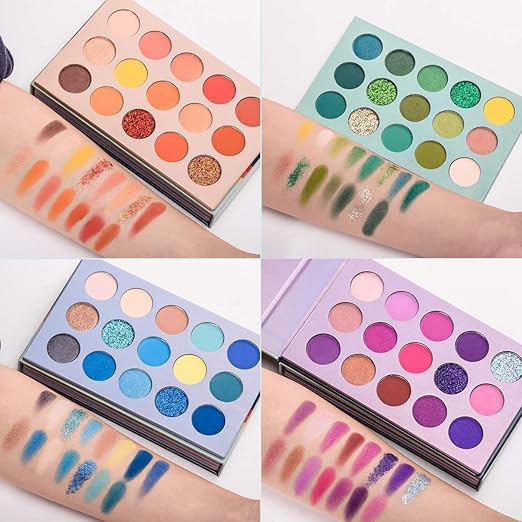 Beauty Glazed Eye Shadow Palette Board 60 Colors