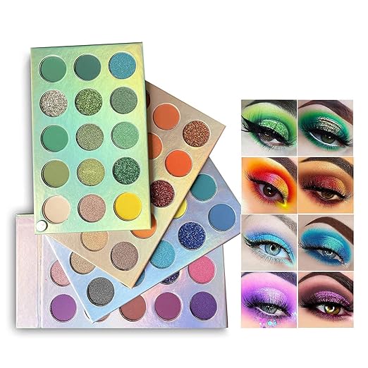 Beauty Glazed Eye Shadow Palette Board 60 Colors