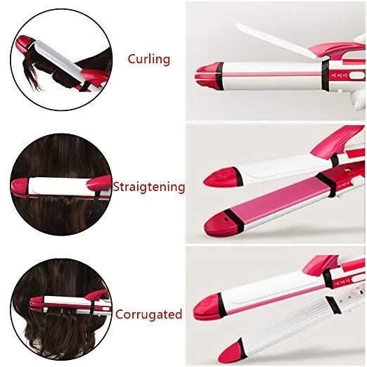 Kemei Professional Ceramic Hair Straightner KM-1291