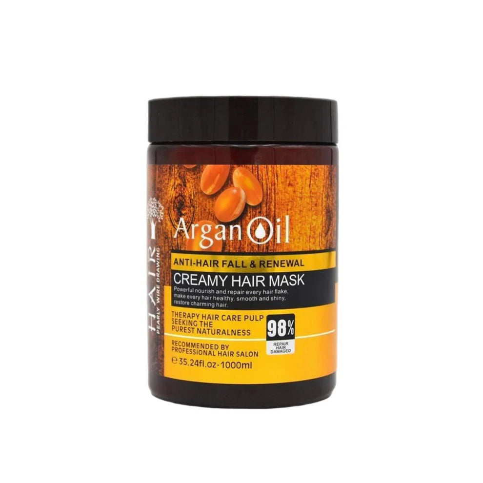 Argan Oil Anti-Hair Fall & Renewal Creamy Hair Mask 1000ml