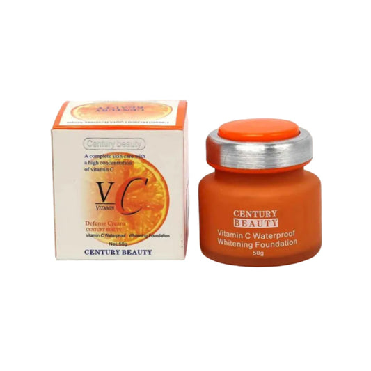 Century Beauty Vitamin C VC Waterproof Whitening Foundation 50g - Imported