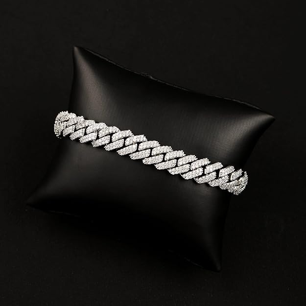 ICE CUBAN LINK BRACELET For Men & Women