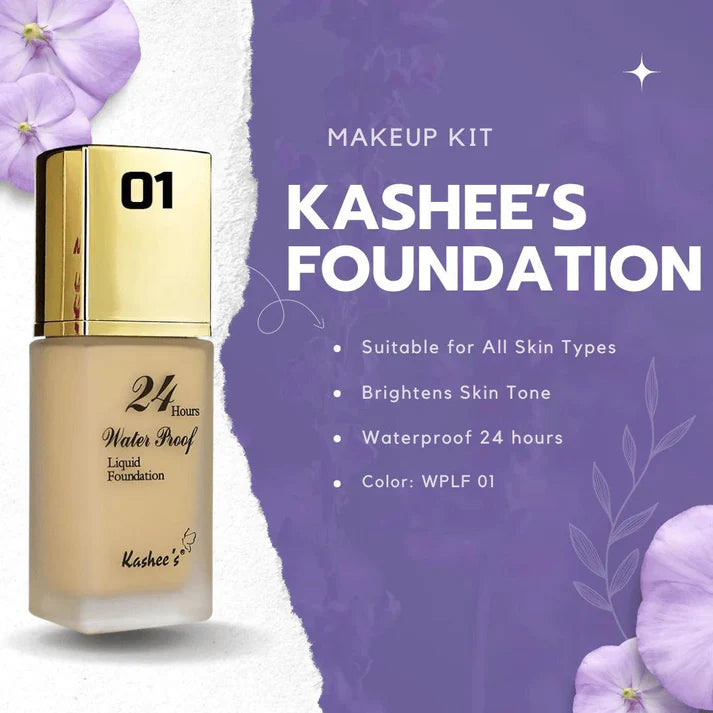 Kashees Water Proof Liquid Foundation