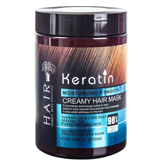 Keratin Moisturizing & Smooth Creamy Hair Mask 1000 ml
