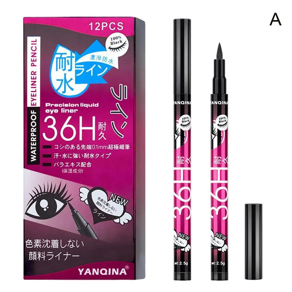 36H Liquid Black Pencil Waterproof Eyeliner