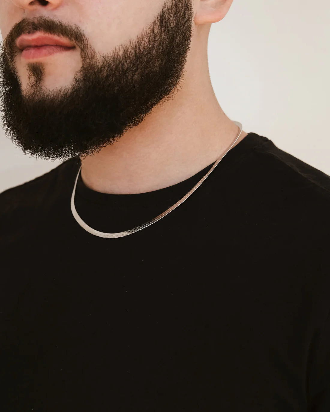 Men's and Women's Herringbone Chain Necklace