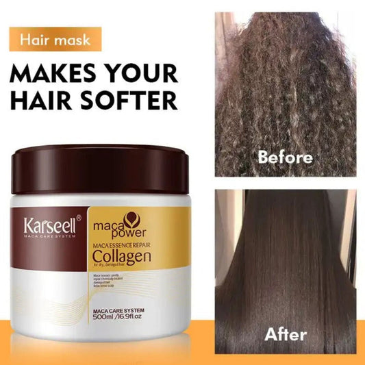 Karseell Collagen Hair Treatment Mask For Dry Damaged & All Hair Types - 500ml