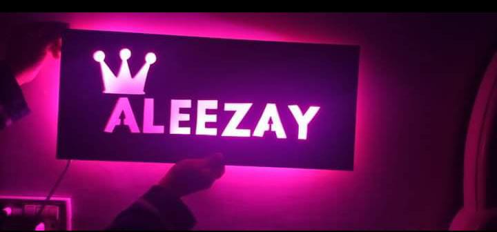 Design Your Own Customized LED Name Wall Frame