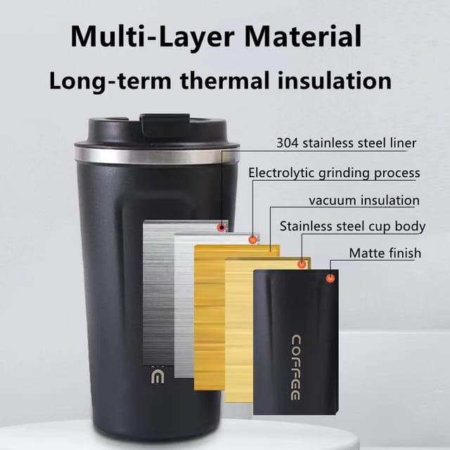 Stainless Steel Travel Insulation Hot n Cold  Coffee Mug