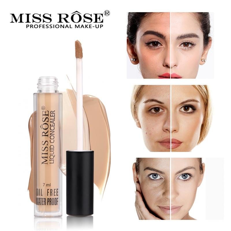 MISS ROSE Oil Free Waterproof Liquid Concealer