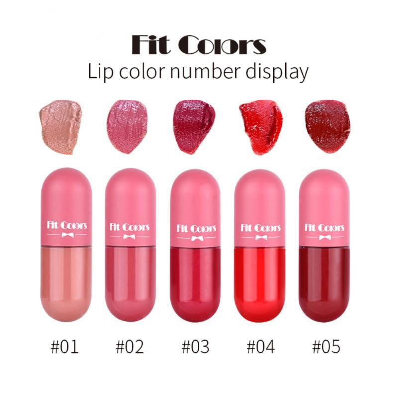 GEGEMOON Matte Lip Gloss 5 Pc Box