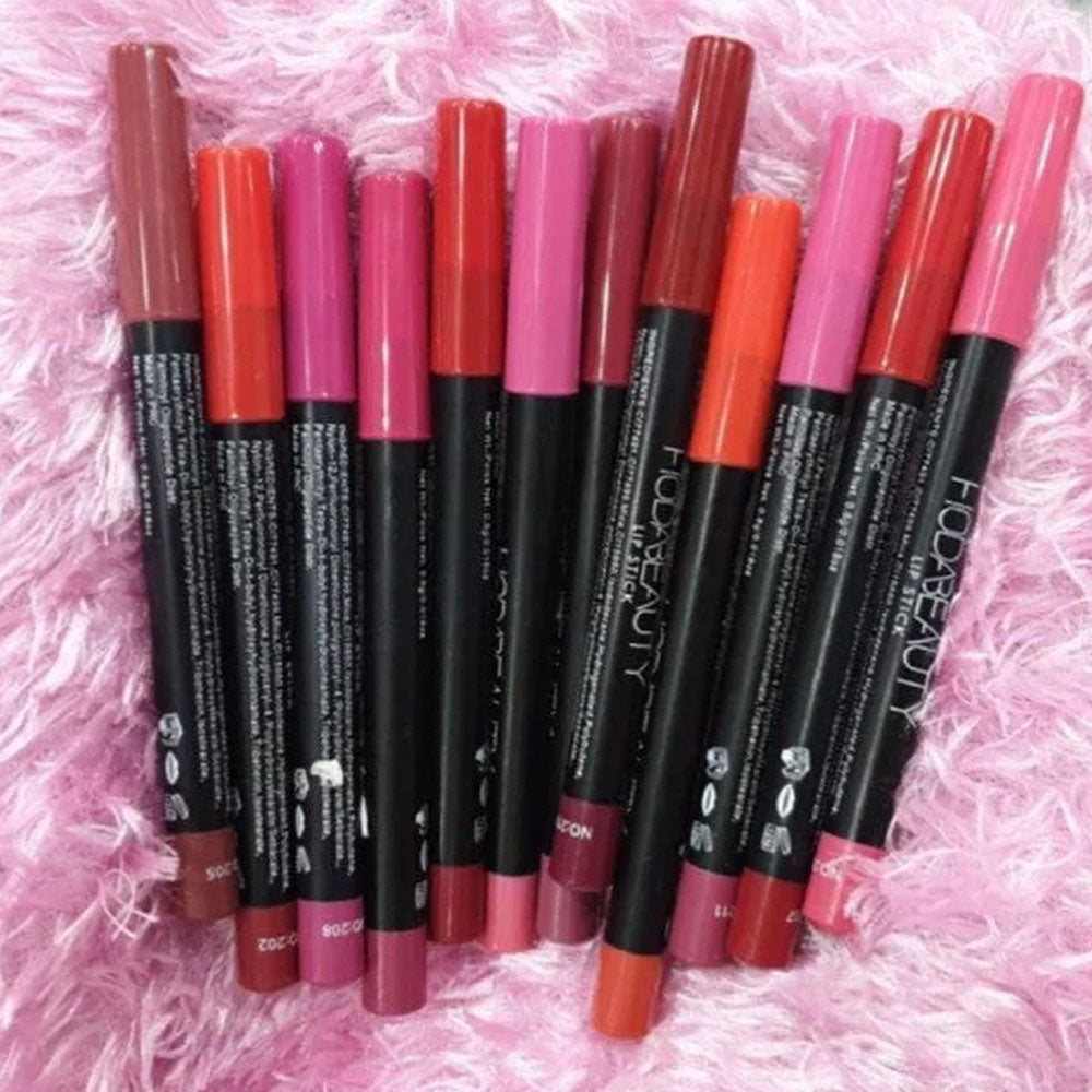 Huda Beauty Lipstick Pencil (12 pcs)