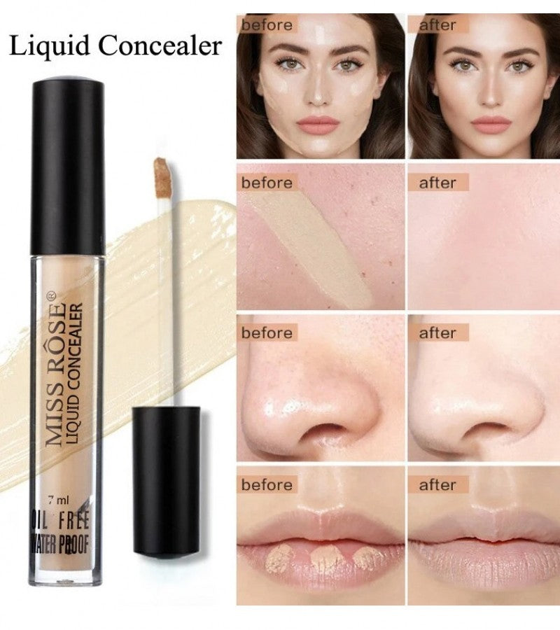 MISS ROSE Oil Free Waterproof Liquid Concealer