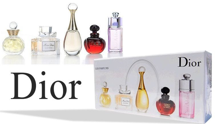 Dior Perfume Set 5 Pcs