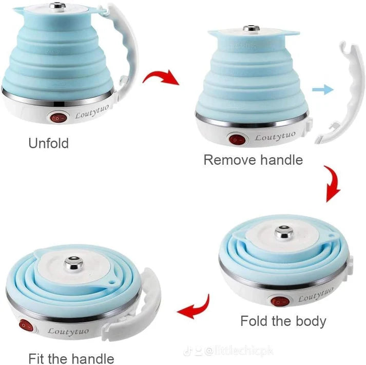 Foldable Multipurpose Electric Kettle