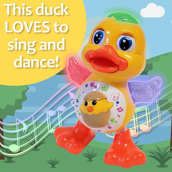 Dancing Duck with Music Flashing Lights and Real Dancing Action