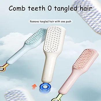 SELF CLEANING HAIR BRUSH