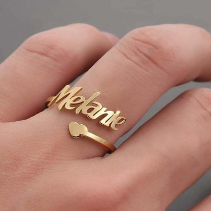 Customize Name Ring